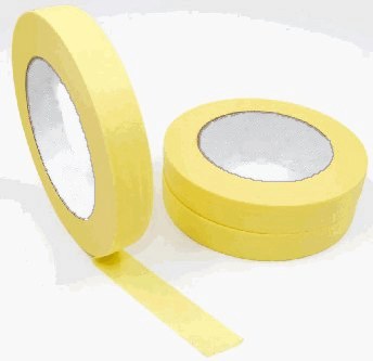 شريط تغطية للسيارات أصفر فاتح 80 °C