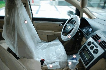 طقم حماية داخلية للاستعمال مرة واحدة 5 في 1